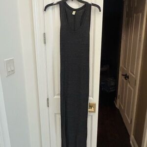 Alternative Earth Grey Racer Back Maxi Dress
